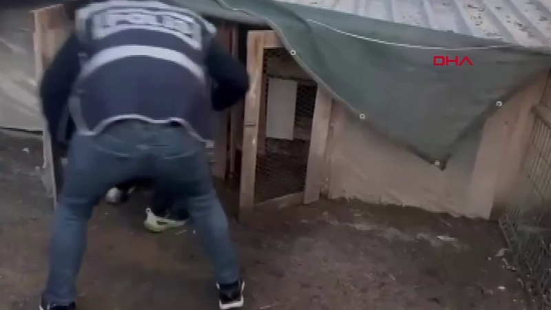 Aranan şahıs öksürünce yakalandı!