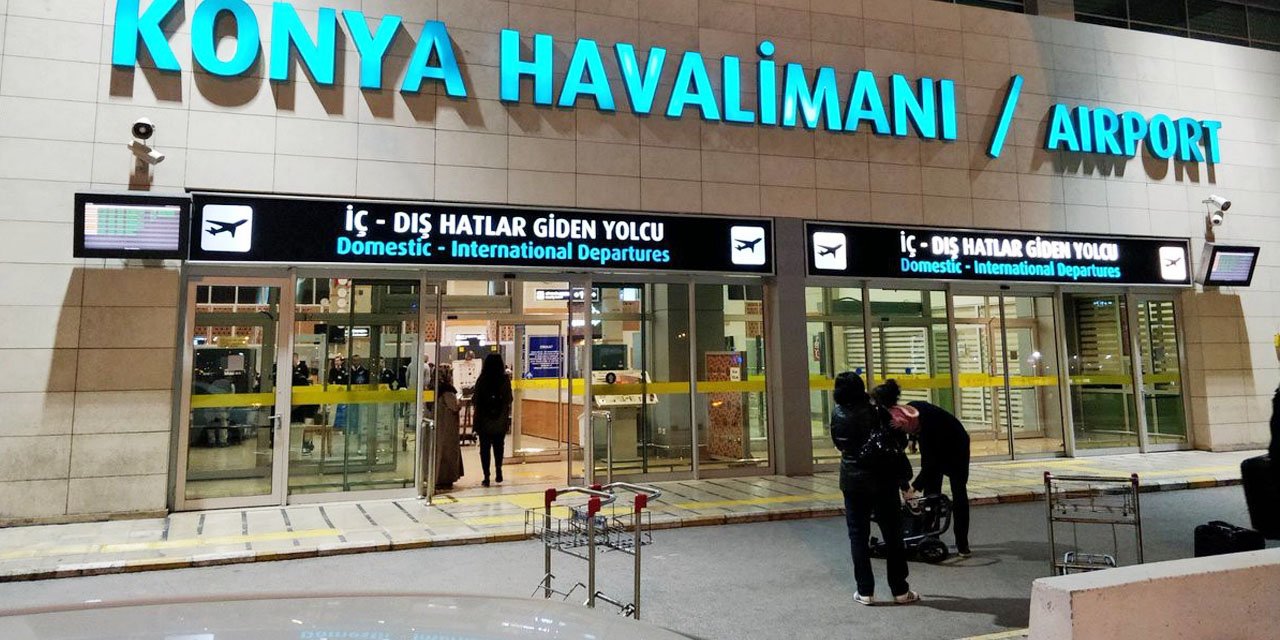 Konya'nın hava trafiği yoğunlaştı