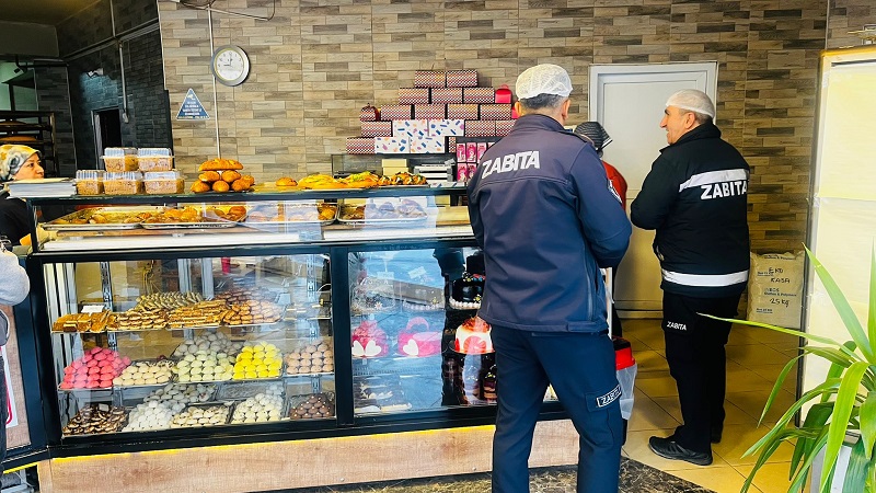 Zabıta ekipleri denetimleri sürdürüyor