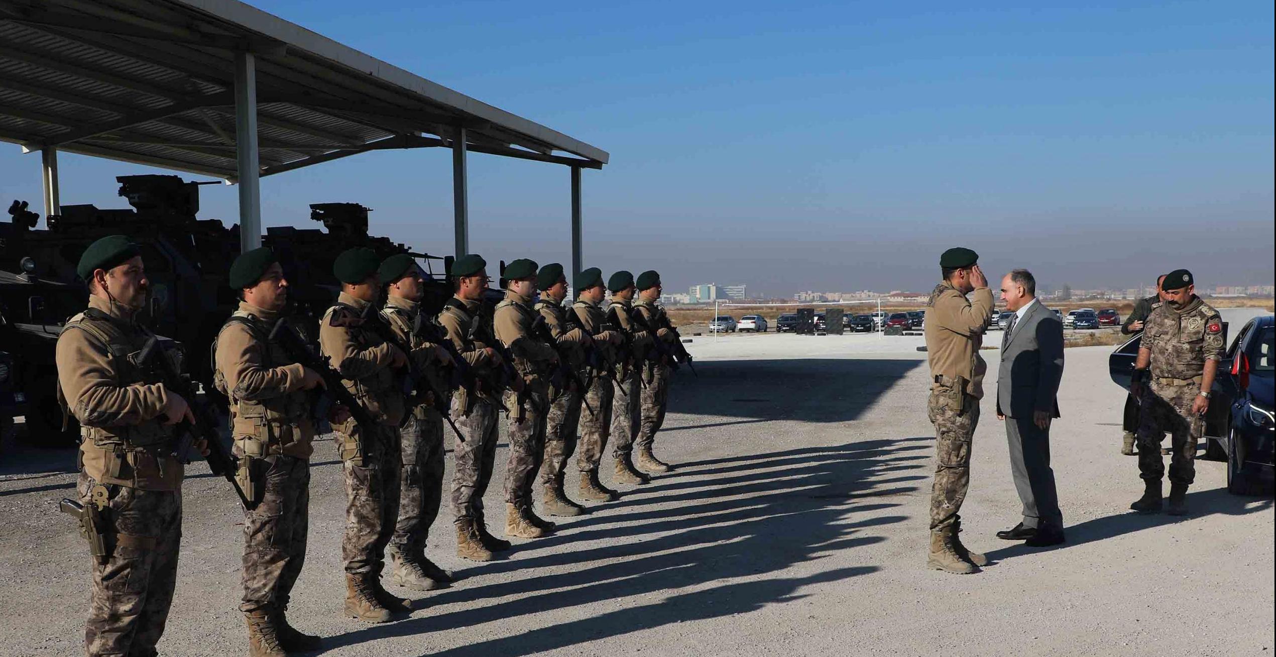 PÖH timleri dualarla Suriye'ye uğurlandı