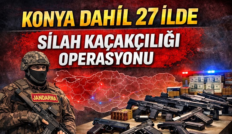 27 ilde silah kaçakçılığı operasyonu