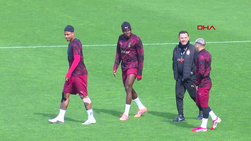 Galatasaray Juventus maçına hazır