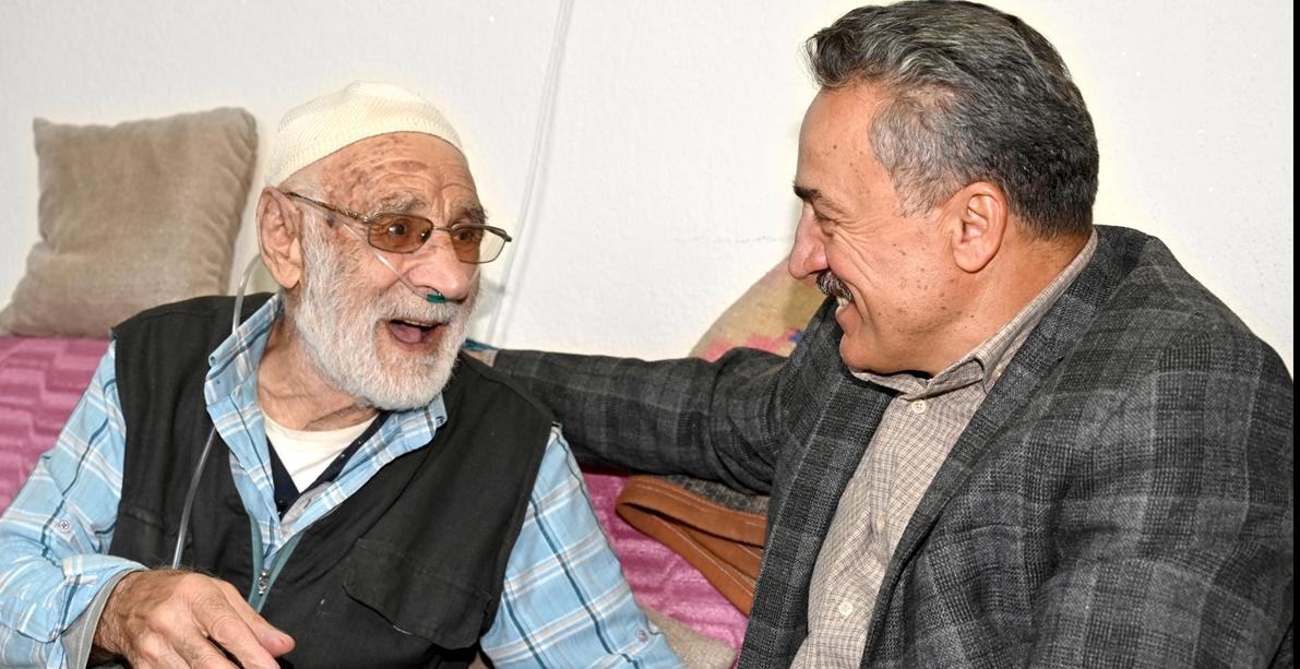 Başkan Tutal'dan Kore gazisine ziyaret