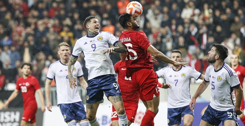 A Milli Futbol Takımımız İskoçya'yı 2-1 yendi