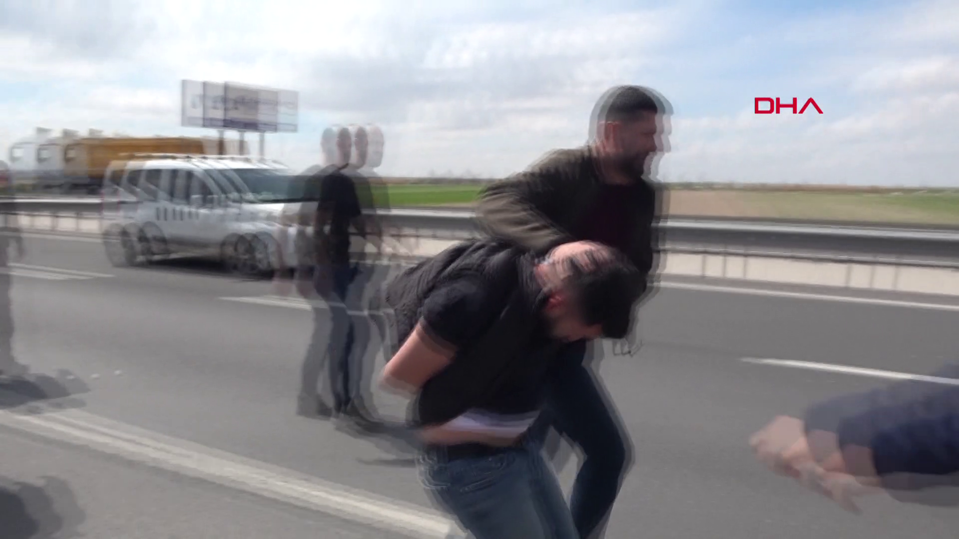 Aksaray-Adana yolunda kovalamaca