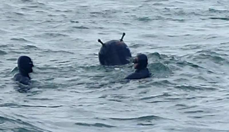 Karadeniz'de 275 şüpheli cisim imha edildi