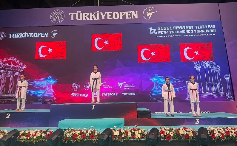 Melek Su bronz madalya kazandı
