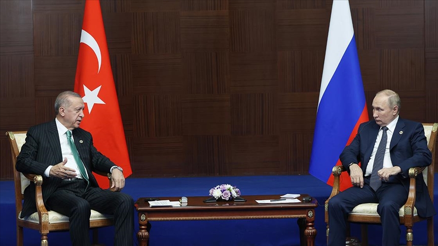 Erdoğan Putin'le telefonda görüştü