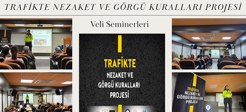 Trafikte nezaket ve görgü kuralları projesi