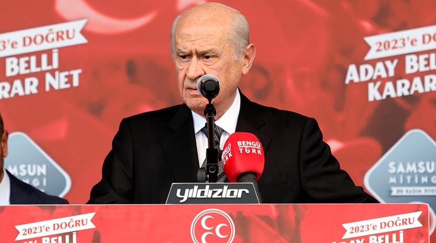 MHP Genel Başkanı Devlet Bahçeli: "Vakit hesap vaktidir"