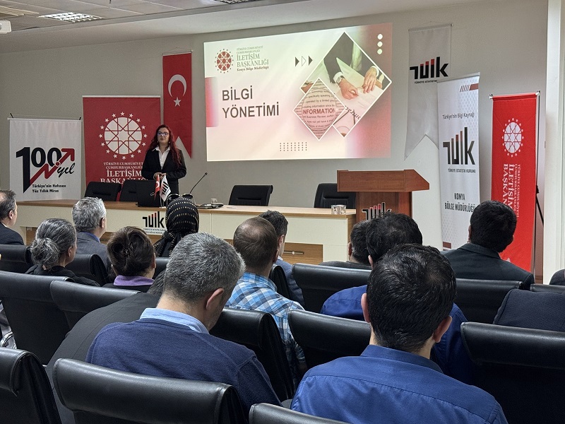 TÜİK personeline protokol eğitimi