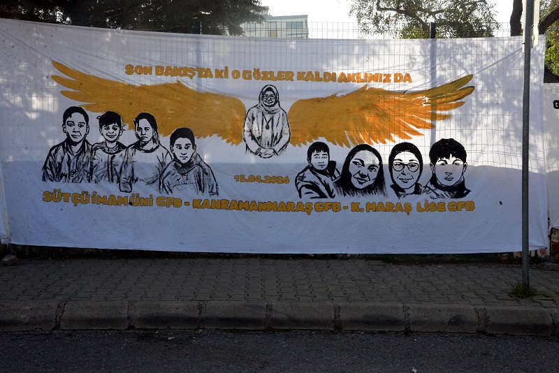 Ayser Çalık Ortaokulu'nda sessiz 23 Nisan