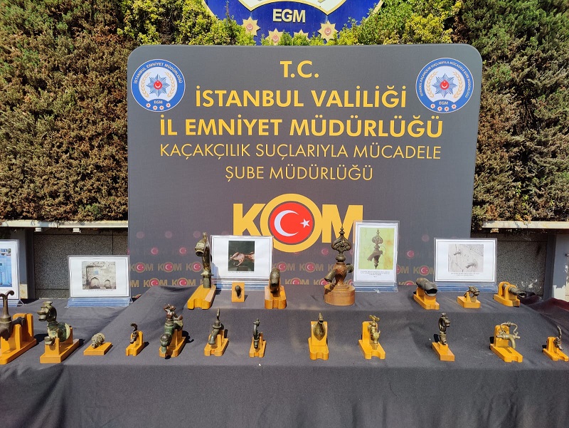 İstanbul'da tarihi eser operasyonları