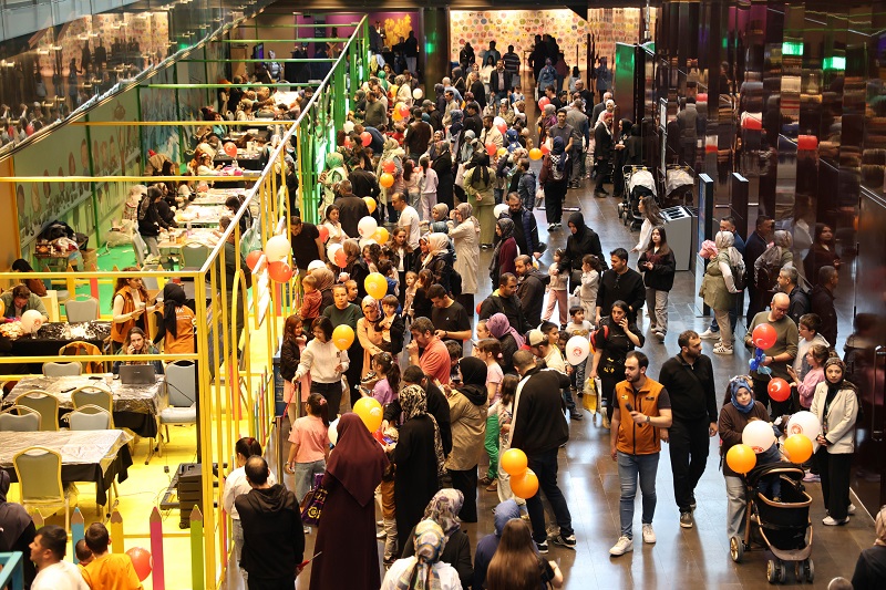 On binlerce çocuk bu etkinlikte buluştu