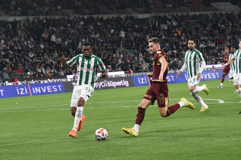 Konyaspor Trabzonspor'u yendi