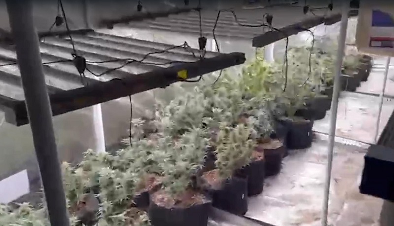 Uyuşturucu imal edilen eve operasyon