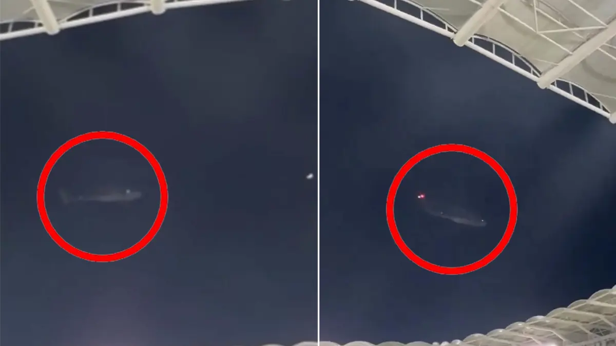 Maçta F-16 uçuşu görevden etti