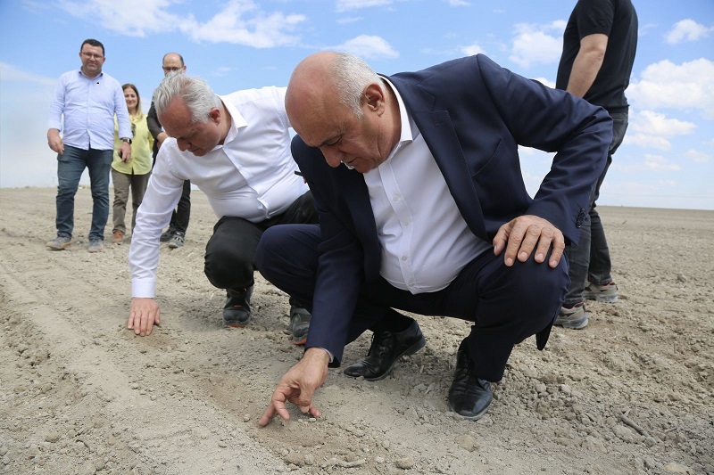 Konya Şeker'de pancar ekimine start verildi