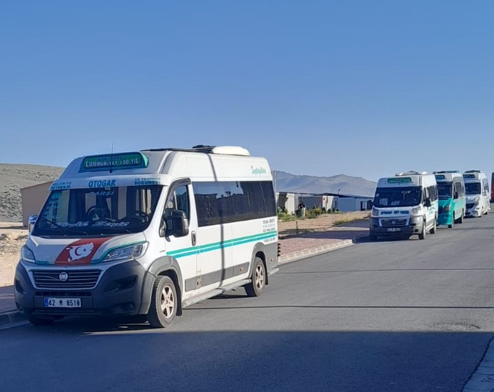 Konya'da dolmuş ücretleri zamlandı