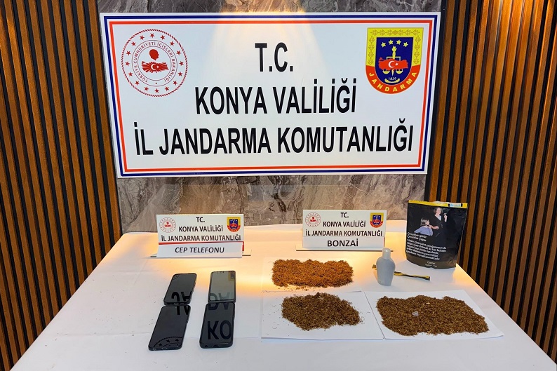 Konya'da uyuşturucu operasyonları