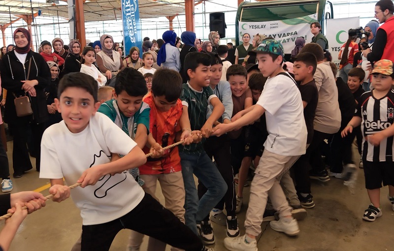 Dijital bağımlılık yerine mahalle şenlikleri