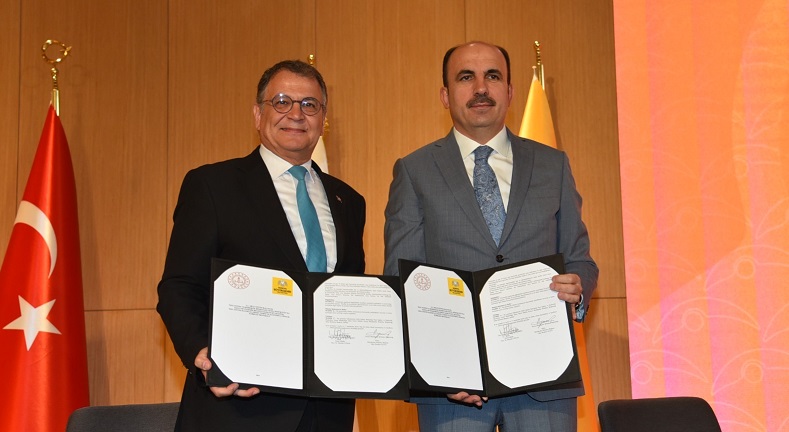 İşbirliği protokolü için imzalar atıldı