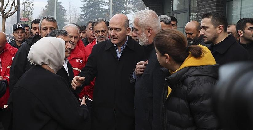 Bakan Soylu Düzce'de incelemelerde bulundu