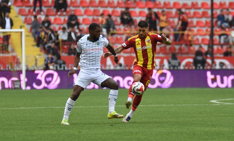 Zecorner Kayserispor: 2- TÜMOSAN Konyaspor: 1