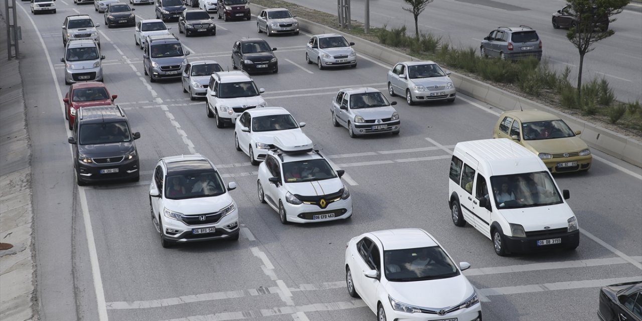 Konya'da taşıt sayısı 1 milyonu geçti