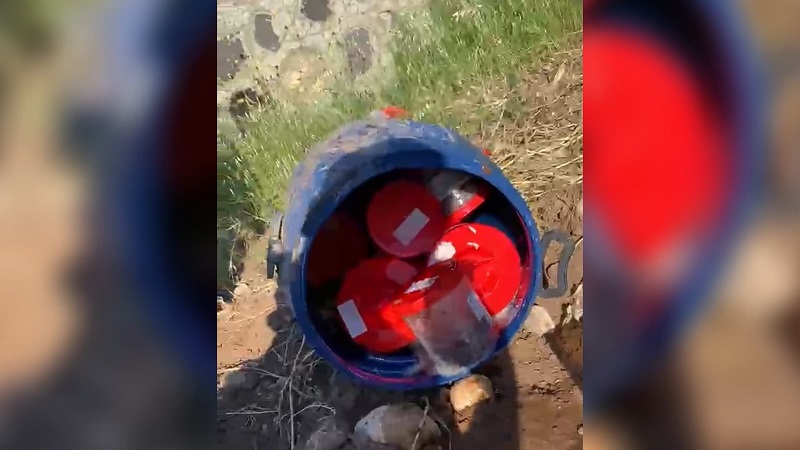 Mezarlıkta varil içinde 21 cenin bulundu!