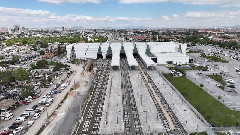 Konya'da raylı sistem hatlarında yeni gelişme