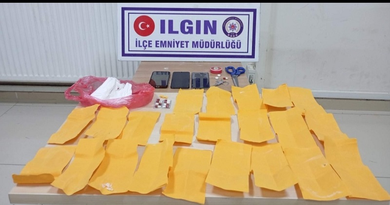 Konya'da uyuşturucu operasyonu