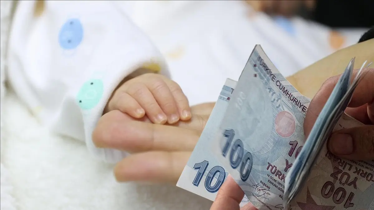 Doğum yardımı ödemeleri hesaplara yatırıldı