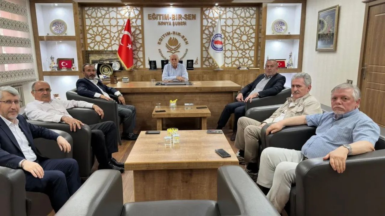 Eğitim-Bir-Sen Konya Teşkilatı’ndan Dr. Anik’e destek