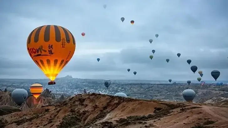 Kapadokya'da doluluk oranı yüzde 80'e ulaştı