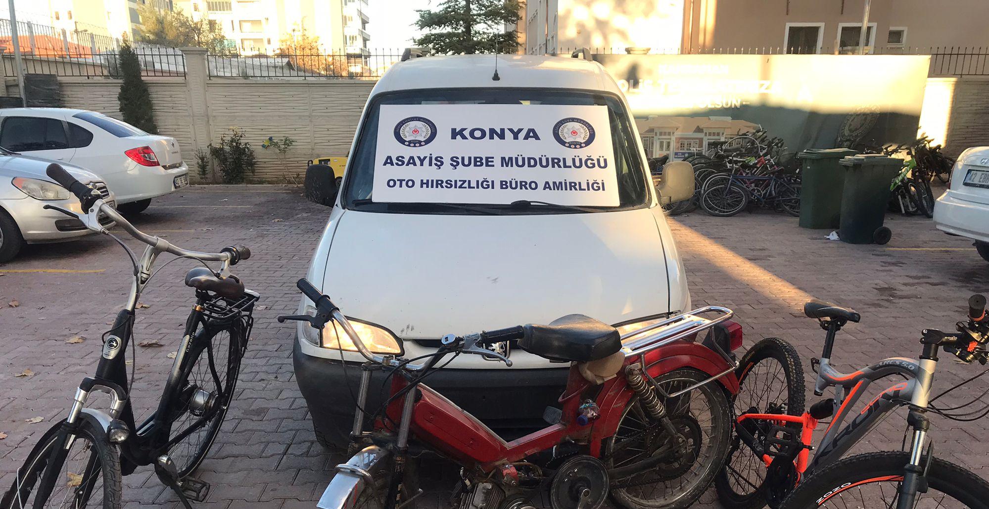 Çaldığı motosikletle gidip kamyon çaldı !