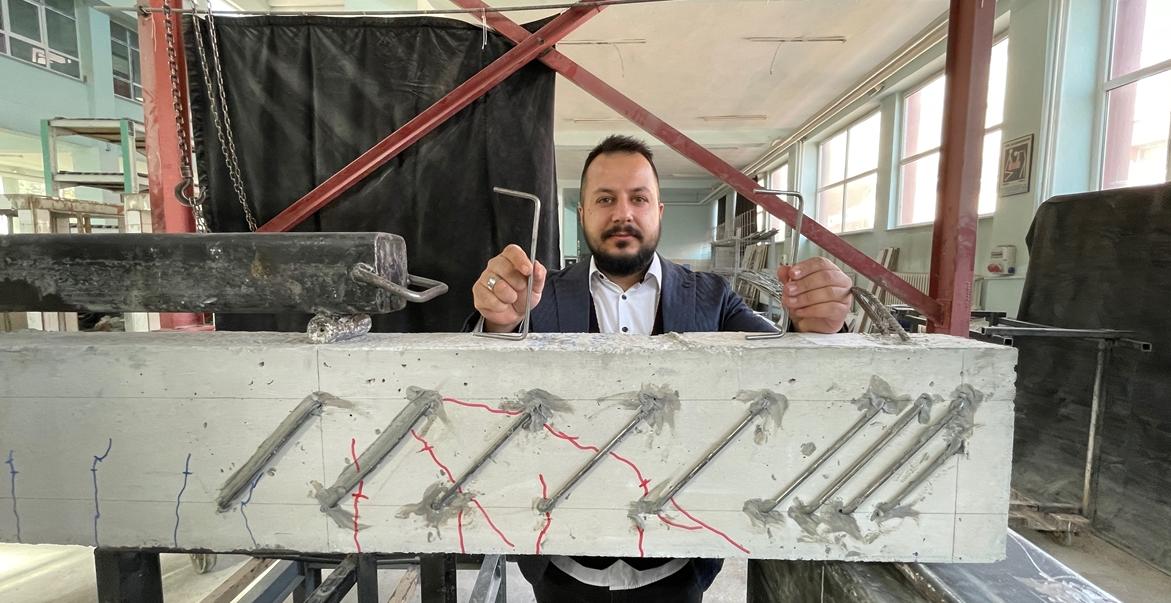 Binalarda hasarlı kirişler için "çelik dikiş" tekniği geliştirdiler