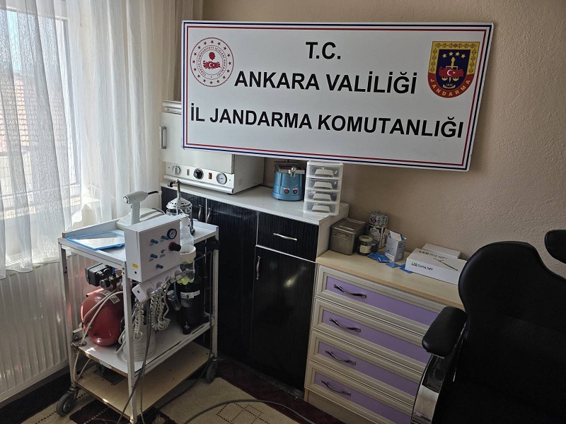 Ankara'da sahte diş doktoru yakalandı
