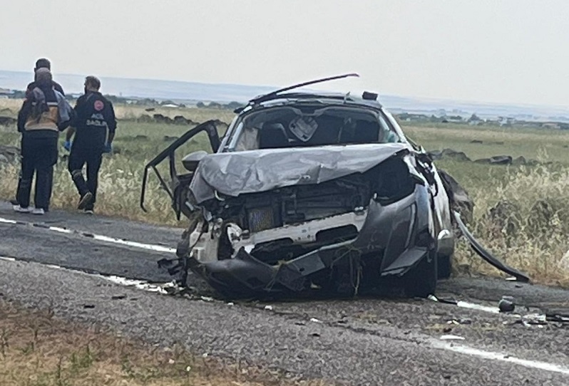 Diyarbakır'da nişan dönüşü kaza