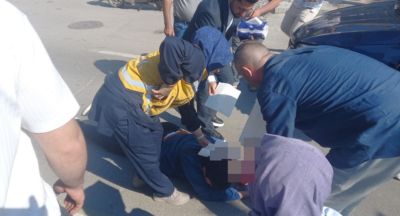 Mesai sonrası evine giderken yaralıya müdahale etti