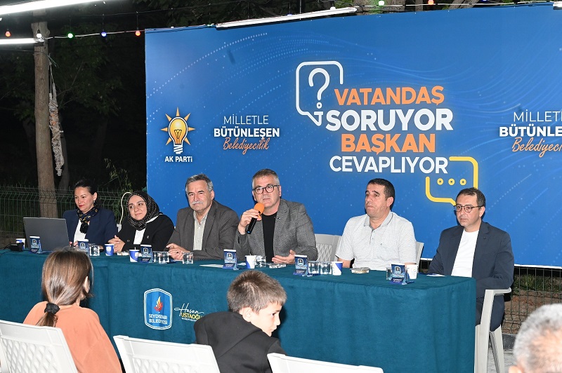 Vatandaş sordu Başkan yanıtladı
