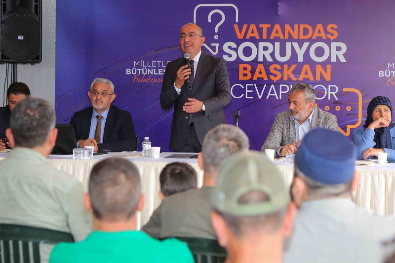 Vatandaş sordu Kavuş yanıtladı