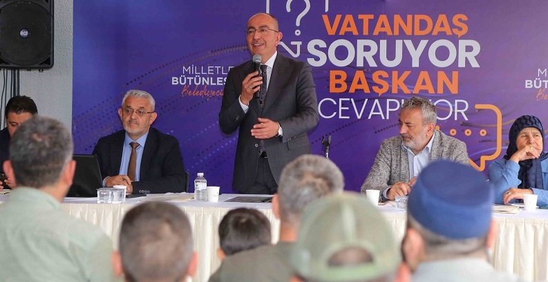 Vatandaş sordu Kavuş yanıtladı