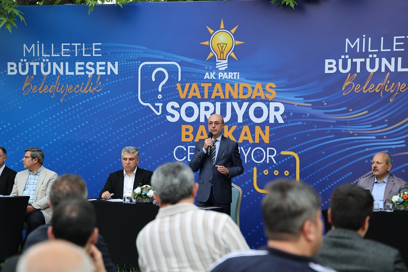 Pekyatırmacı vatandaşın sorularını yanıtladı