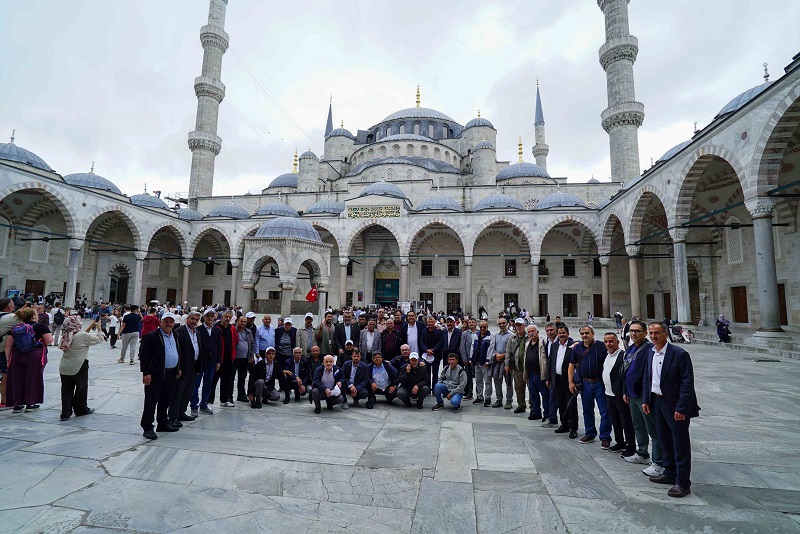 Muhtarlar için kültür gezisi düzenlendi