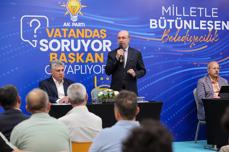 "Her alanda elimizi taşın altına koyuyoruz"