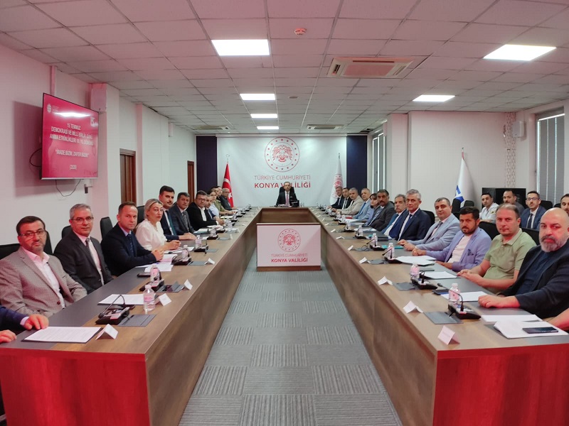 Konya'da 15 Temmuz Anma Etkinlikleri hazırlıkları