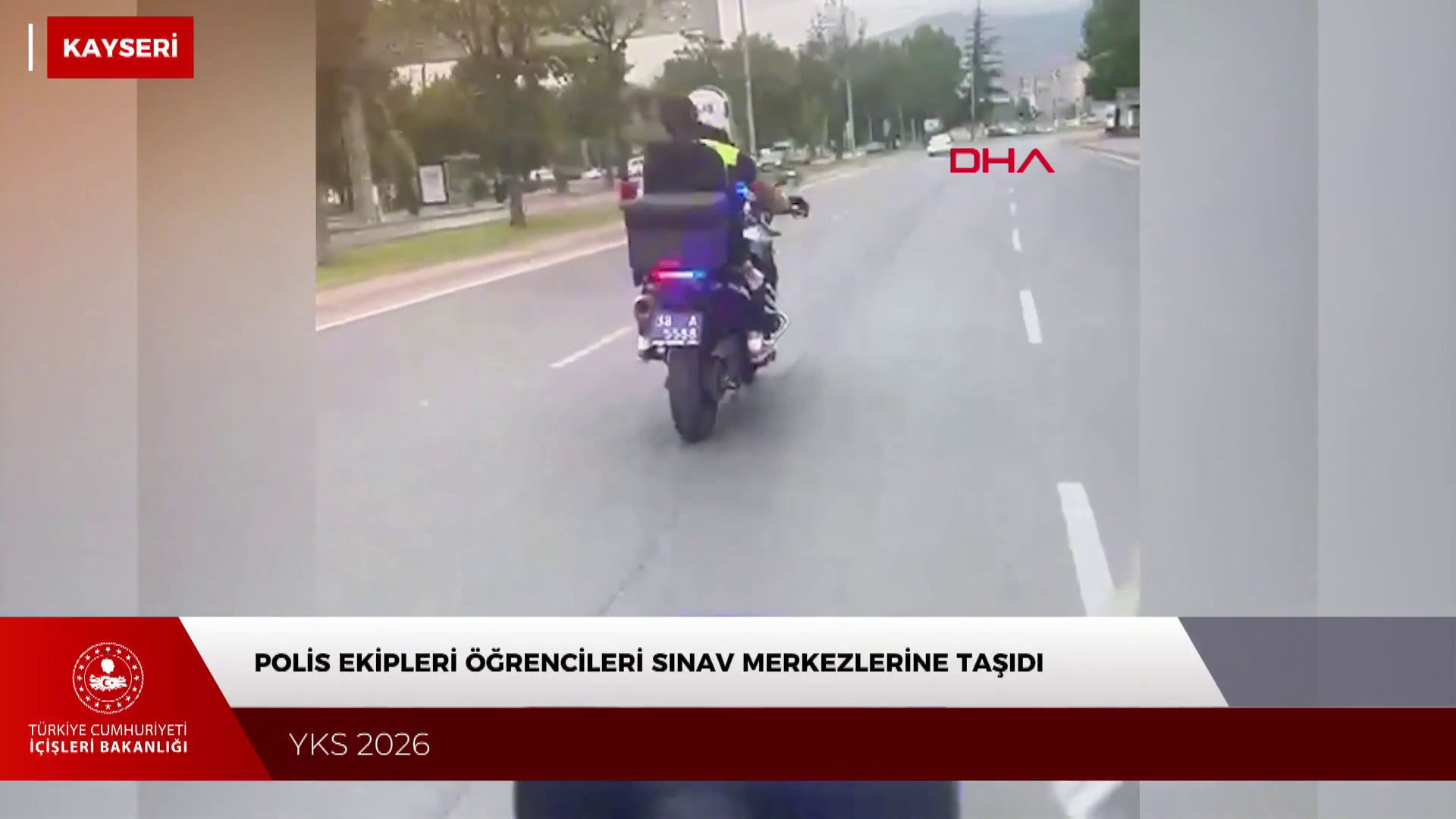 Güvenlik güçleri adayların imdadına yetişti