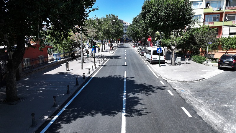 Konya'da asfalt çalışmaları