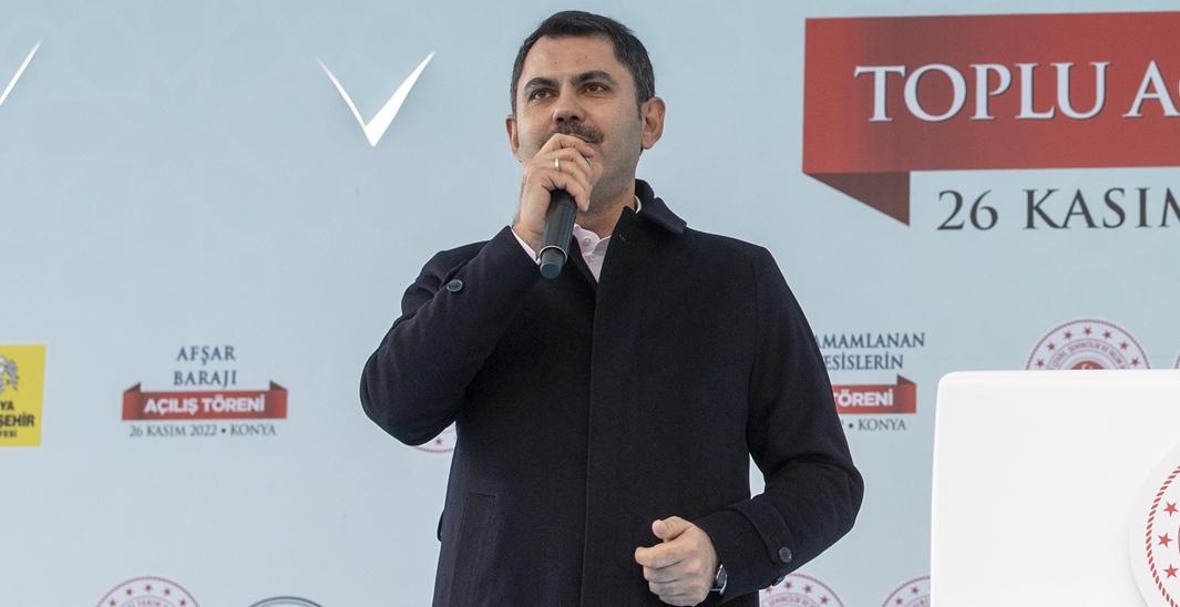 Murat Kurum: "Durmayacağız, çok çalışacağız"